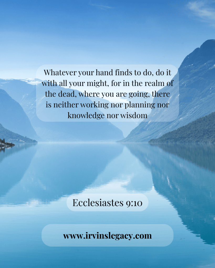 Ecclesiastes 9:10