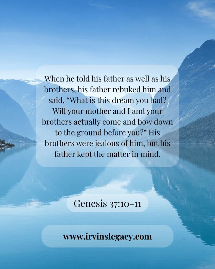Genesis 37:10-11